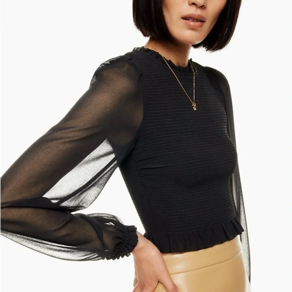 BNWOT Wilfred tempest blouse shadown mauve